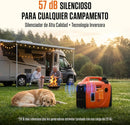 AIVOLT Generador Inverter Silencioso de Gasolina 1400W