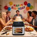 Aigostar Freidora Aire 12L con Sistema giratorio 1500W, Horno de Aire