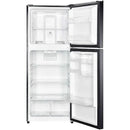 2026 Refrigerador Magic Chef HMDR1000BE con congelador superior, negro, 10,1 pies cúbicos