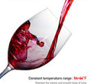 2026 Nevera para vino JINJUNYE, enfriador compacto para 12 botellas, mini bodega de mostrador con control de temperatura, nevera para vino independiente con puerta de vidrio para el hogar, oficina, bar, regalo para hombres
