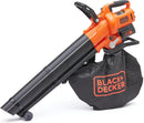 BLACK+DECKER BCBLV3625L1-QW aspirador, 45L, inalámbrico, aspiradora y trituradora de Hojas sin Cable de 36v