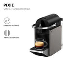 2026 Cafetera de cápsulas Krups Nespresso Pixie Redesign | Espresso y lungo | Estilo industrial | Bajo consumo energético | Apagado automático | Bandeja ajustable | Cápsulas reciclables | Modelo XN306T