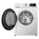 2026 Lavadora Hisense WFQA8014EVJM de carga frontal, 8 kg, 1400 rpm, color blanco