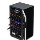 2026 Refrigerador de Vinos Independiente Newair® – 28 Botellas (48 cm), Doble Zona, Acero Inoxidable