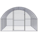 2026 Recinto para gallinas de acero galvanizado – Jaula exterior 3 x 4 x 2 m, recorrido libre, gallinero