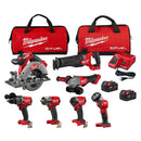 2026 Milwaukee 3697-27 Set Completo M18 Fuel con 7 Herramientas
