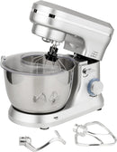 batidora, 35 × 27 × 16 cm, 1000 W, 4,5 l, acero inoxidable, para la cocina, Baroni Home, capacidad 4, 35 x 27 x 16 cm