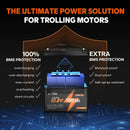 2026 Batería de Litio LiTime 12V 100Ah TM LiFePO4 con BMS de 100A Integrado