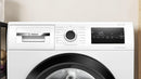 2026 Bosch WAN282K3, Serie 4, Lavadora de carga frontal, 8 kg, 1400 rpm, SpeedPerfect, máximo ahorro de energía y agua, función de añadir ropa, especialmente higiénica, AquaStop, IronAssist