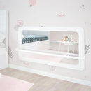 Espejos, 112 × 60 cm, regulable, vidrio, blanco, Bainba