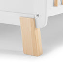 2026 Cuna/cama de transición de madera Nico 120x60cm