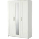 2026 IKEA Clóset con 3 puertas BRIMNES, blanco, 117x190 cm