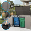2026 Lifetime Caseta de almacenamiento horizontal 1,9 x 1,1 m – Capacidad 2.407 L