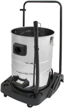 Aspiradora Industrial en Seco y Húmedo de Acero Inoxidable de 80L,4 Accesorios+3 Bolsas GRATIS Aspirador para Limpieza Comercial 3000W Motor Triple,Filtro de Tela,Manguera 1.5m,Cable 9m,con/sin Bolsa