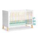 2026 Cuna/cama de transición de madera Nico 120x60cm