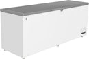 Congeladores horizontales GHF2700S, 188 × 73,5 × 94,5 cm, 700 L, 125W, con iluminación LED, blanco, METRO Professional