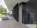 2026 Depósito de Agua de Lluvia Tower Stone – Citerna 350-500 L con Diseño Decorativo de Piedra