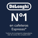 2026 De'Longhi Rivelia EXAM440.55.G, Cafetera Superautomática con LatteCrema Hot, Espumador de Leche Automático, Tamaño Compacto, 16 Recetas, Pantalla Táctil a Color, Gris