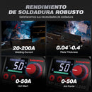 ARCCAPTAIN Soldador Inverter ARC 200 A 2 en 1 con Lift TIG, 230 V