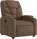 vidaXL sillón, tela, marrón