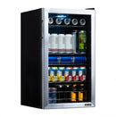 2026 Newair® Refrigerador de Bebidas Independiente de Acero Inoxidable – 126 Latas – 18,9"