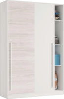 armario, 120 cm, blanco, Habitdesign, 200x120x50 (AltoxAnchoxFondo - en cm)