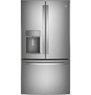2026 Refrigerador French Door GE Profile™ Series ENERGY STAR® de 27.7 pies cúbicos, resistente a huellas dactilares, con llenado automático manos libres