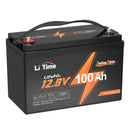 2026 Batería de Litio LiTime 12V 100Ah TM LiFePO4 con BMS de 100A Integrado