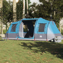 2026 Tienda de campaña túnel para 4 personas impermeable azul V6491