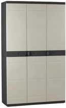 armario L105, 105 × 44 × 176 cm, beige, Plastiken