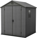 Cobertizos de almacenamiento, madera, para el jardín, Keter, Keter Caseta Jardin Exterior Resina Darwin 6x6