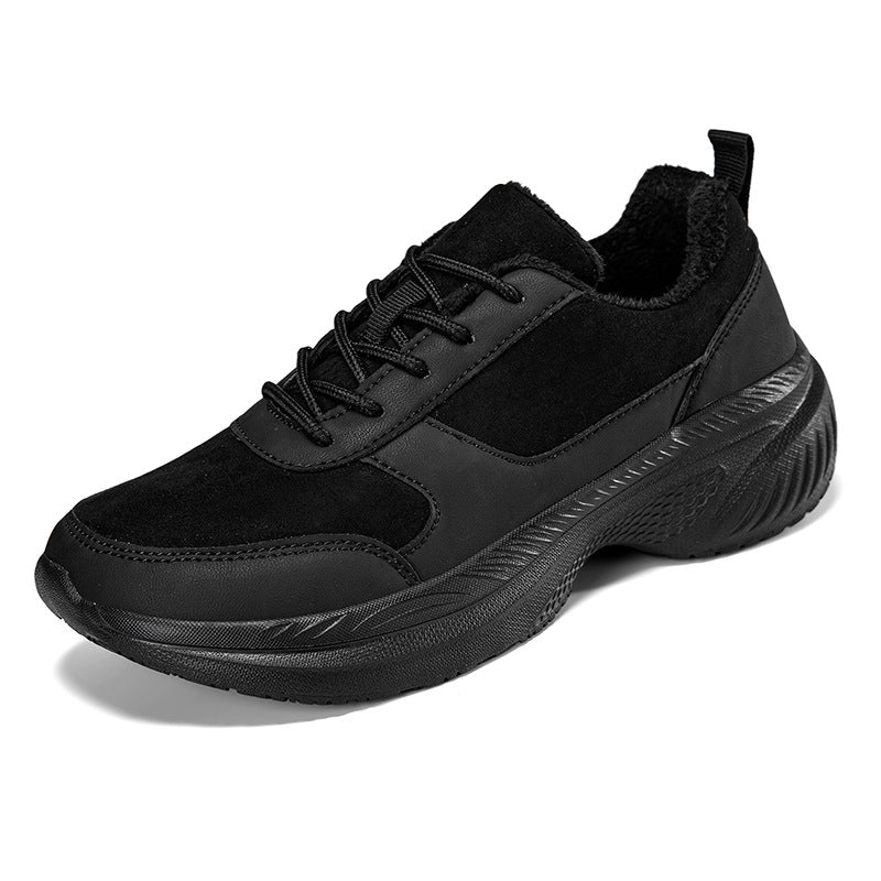 Winter Thermal Casual Shoes – Warm Lightweight Lace-Up Comfort Sneakers
