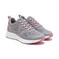 Women's Gray & Pink Performance Running Shoes