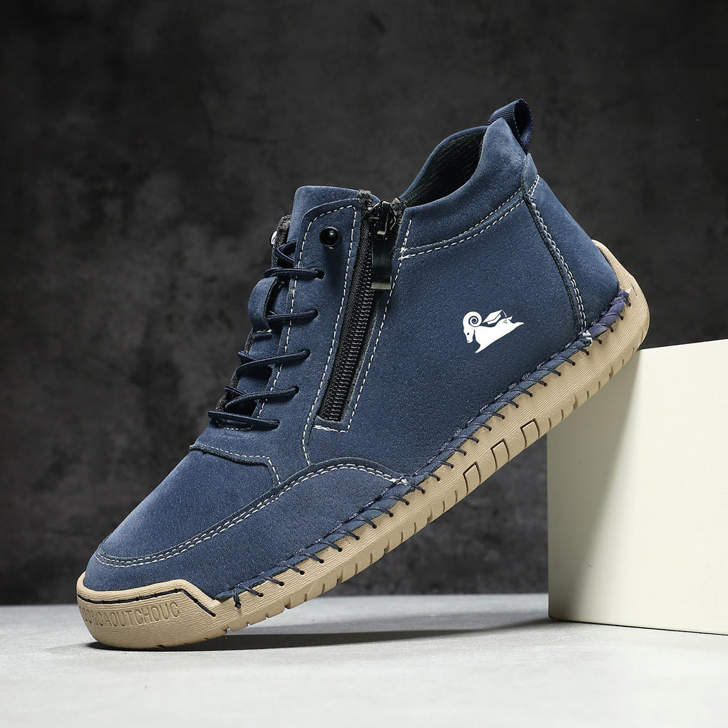 Women’s Handcrafted Casual Shoes – Soft Sole Lace-Up Flat Comfort Shoes