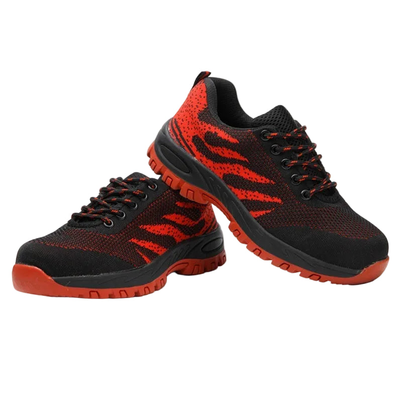 Women’s Protective Work Shoes – Lightweight Steel Toe Casual Safety Sneakers