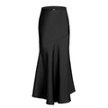 Black skirt on a white background