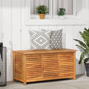 Arcones para patio, 113 × 50 × 56 cm, madera, para el jardín, Blukee, para Interior y Exterior, 113 x 50 x 56 cm