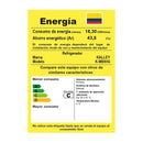 2026 Mini Bar Gris 47,2x86 cm de 93 Litros con Congelador