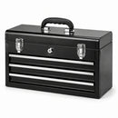 Caja de herramientas de acero con 3 cajones y cerradura 51cm