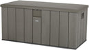 Arcones para patio UV100, 150 × 72 × 69 cm, marrón, para el jardín, LIFETIME