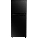2026 Refrigerador Magic Chef HMDR1000BE con congelador superior, negro, 10,1 pies cúbicos