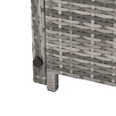 2026 Salón de jardín 2 en 1 de ratán sintético Jamaika – Modular, compacto y elegante