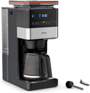 cafetera KM842810, 1,5 L, acero, vidrio, negro, KRUPS, capacidad XL (1