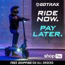 2026 Gotrax GX3 Patinete Eléctrico Todoterreno – Doble Motor Potente, Velocidad Máxima 64 km/h, Neumáticos Todoterreno