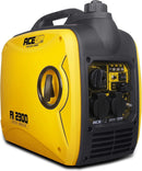 Aceup Energy generador de gasolina - Potencia de 2000 W con 2 tomas de 230 V - Diseño portátil para camping - Embudo llave de bujías y manual incluidos