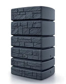 2026 Depósito de Agua de Lluvia Tower Stone – Citerna 350-500 L con Diseño Decorativo de Piedra