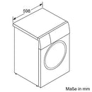 2026 Bosch WAN282K3, Serie 4, Lavadora de carga frontal, 8 kg, 1400 rpm, SpeedPerfect, máximo ahorro de energía y agua, función de añadir ropa, especialmente higiénica, AquaStop, IronAssist