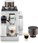 2026 De'Longhi Rivelia EXAM440.55.G, Cafetera Superautomática con LatteCrema Hot, Espumador de Leche Automático, Tamaño Compacto, 16 Recetas, Pantalla Táctil a Color, Gris