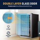 2026 Newair® Refrigerador de Bebidas Independiente de Acero Inoxidable – 126 Latas – 18,9"